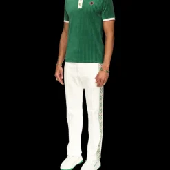 Rib Velour Polo Shirt