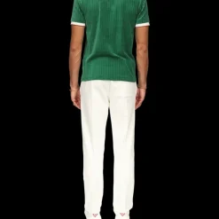 Rib Velour Polo Shirt