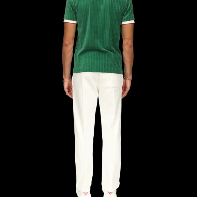 Rib Velour Polo Shirt