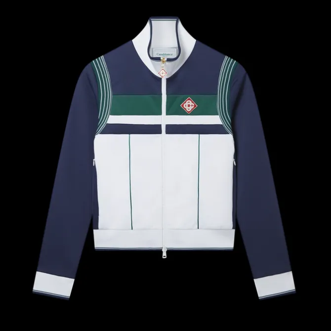Ribbed Track Jacket