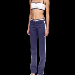 Ribbed Track Pants