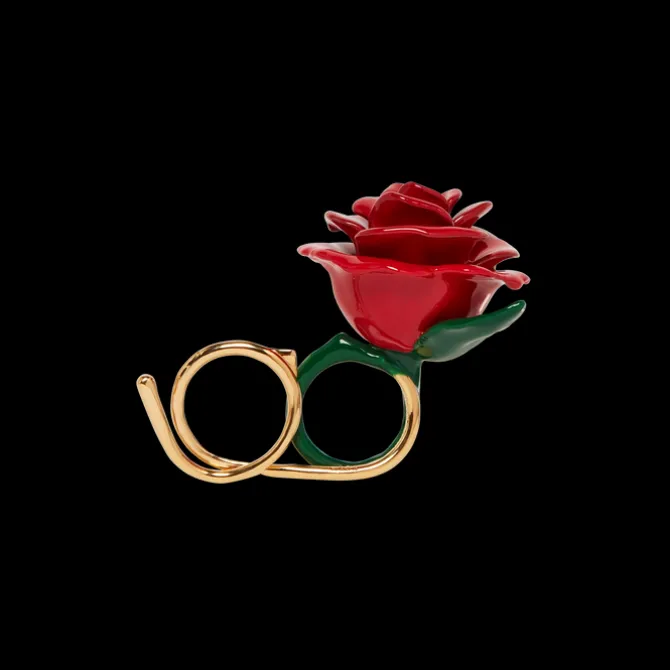 Rose Double Ring