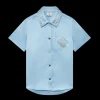 Satin Short Sleeve Shirt