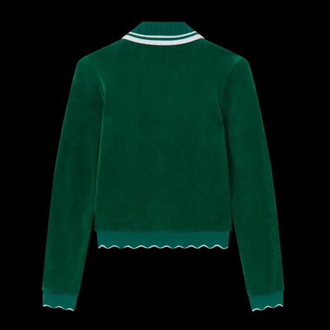 Scalloped Track Jacket