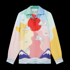 Soleil Levant Silk Shirt