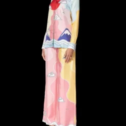 Soleil Levant Silk Shirt