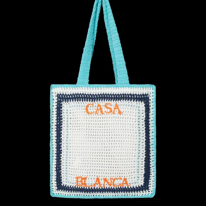 Stripe Crochet Bag