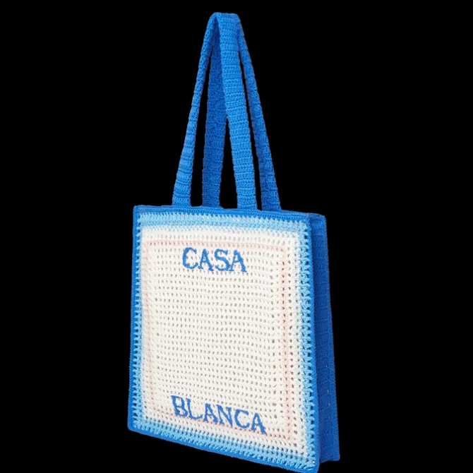 Stripe Crochet Bag