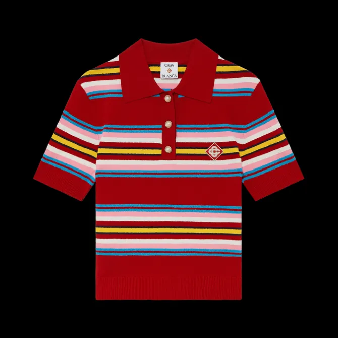 Stripe Polo Shirt