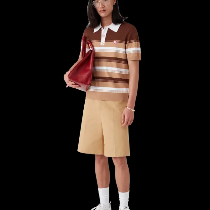 Stripe Polo Shirt