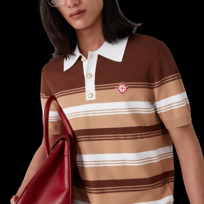 Stripe Polo Shirt