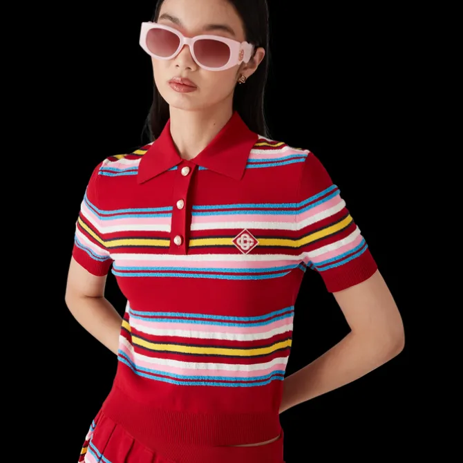 Stripe Polo Shirt