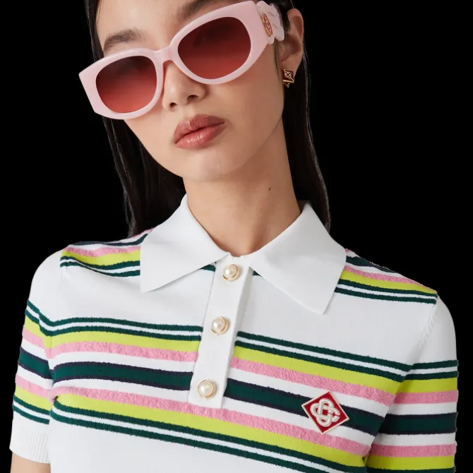 Stripe Polo Shirt