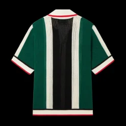 Striped Mesh Shirt