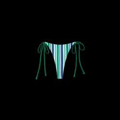 Striped String Bikini Bottom