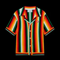 Striped Towelling Shirt
