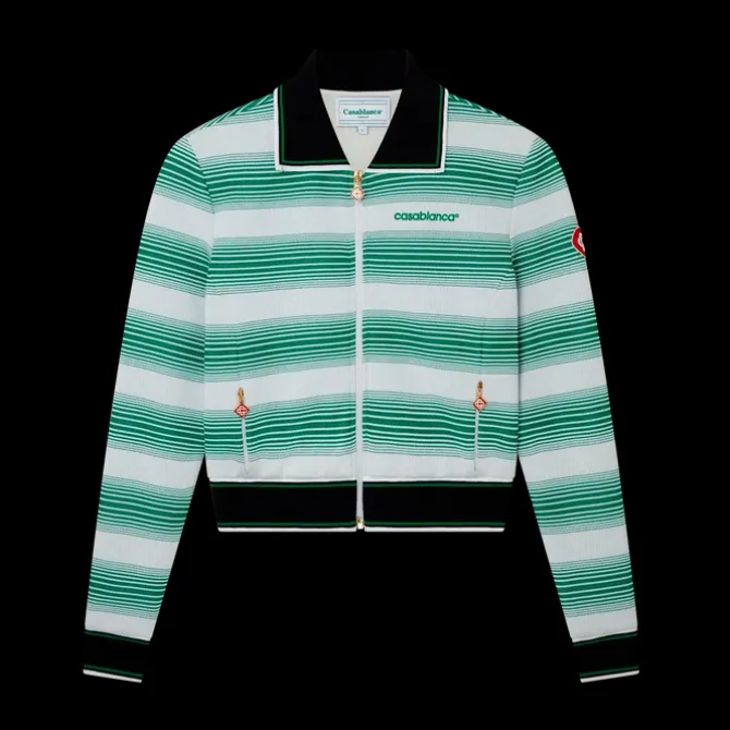 Striped Track Jacket