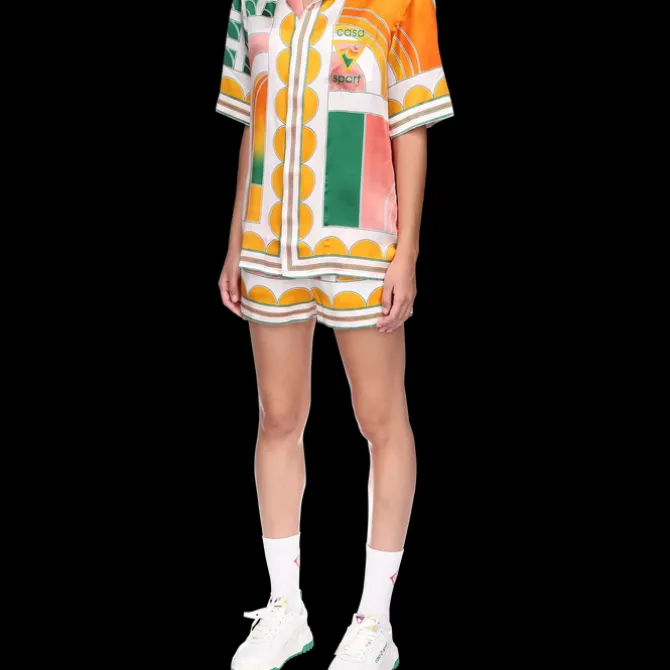 Summer Court Silk Shirt