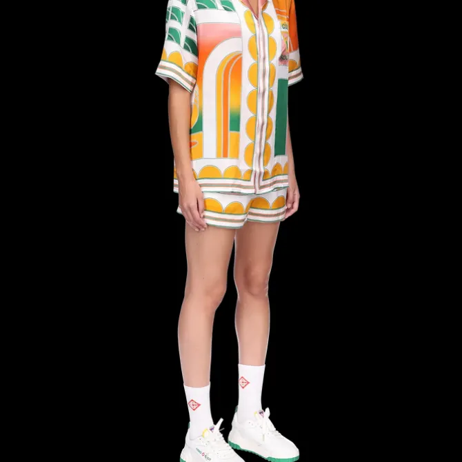 Summer Court Silk Shirt