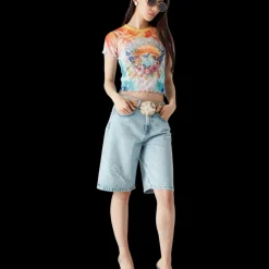 Surf Trip Tie Dye Mesh T-Shirt