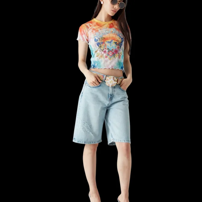Surf Trip Tie Dye Mesh T-Shirt