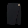 Tailored Wrap Skirt