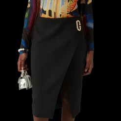 Tailored Wrap Skirt