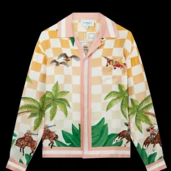 Tennis Club Silk Shirt