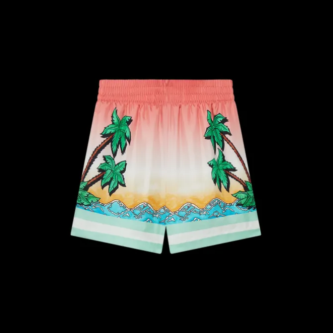 Tennis Club Silk Shorts