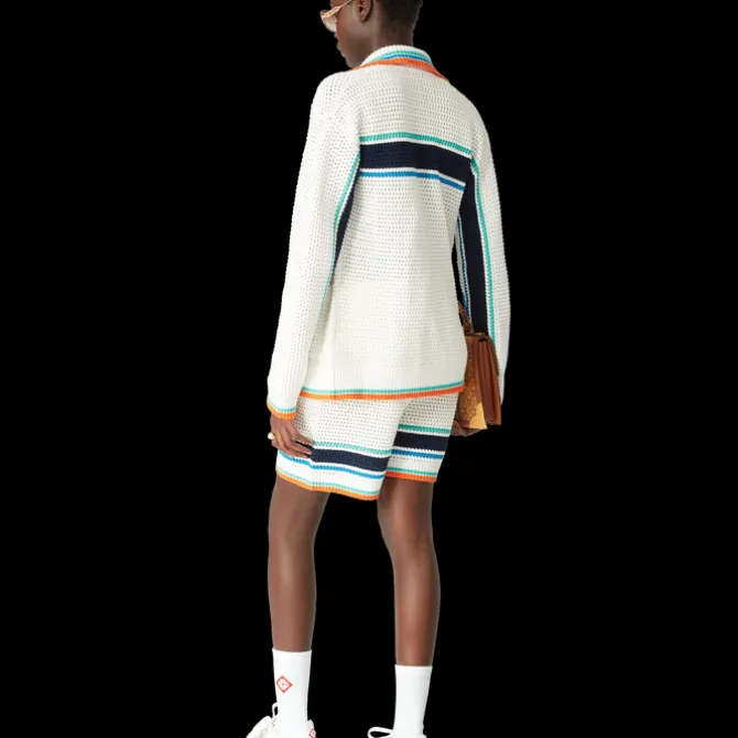 Tennis Crochet Shacket