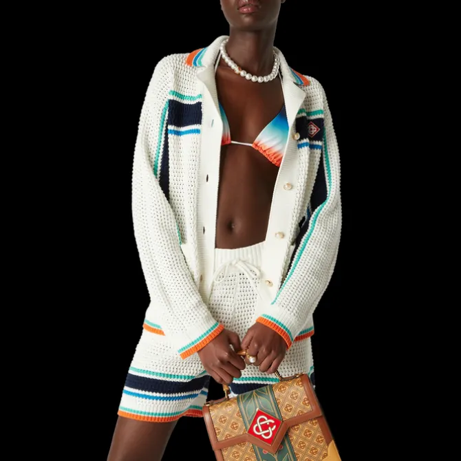 Tennis Crochet Shacket