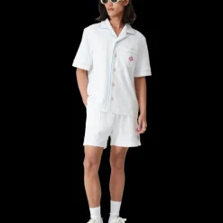 Tennis Stripe Towelling Shirt