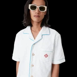 Tennis Stripe Towelling Shirt