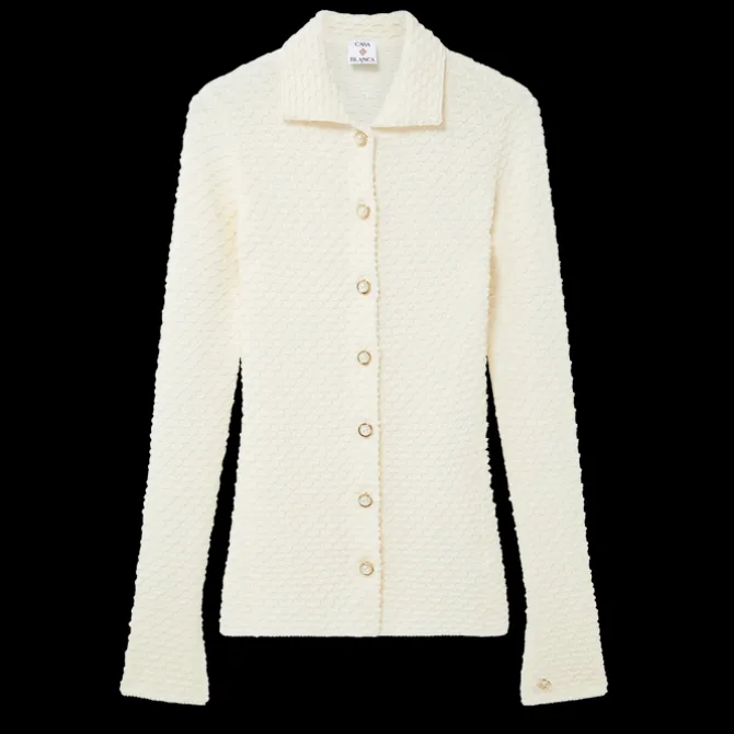Textured Knitted Shirt