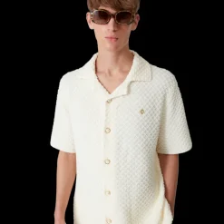 Textured Knitted Shirt