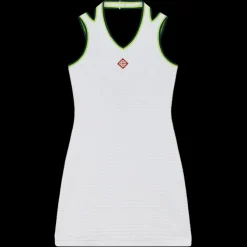 Textured Velour Tennis Dress