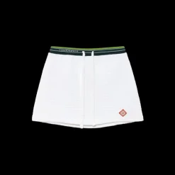 Textured Velour Tennis Skirt