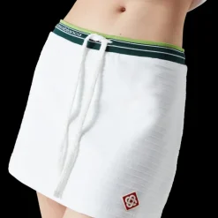 Textured Velour Tennis Skirt