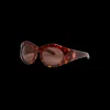 Tortoiseshell Goggle Sunglasses