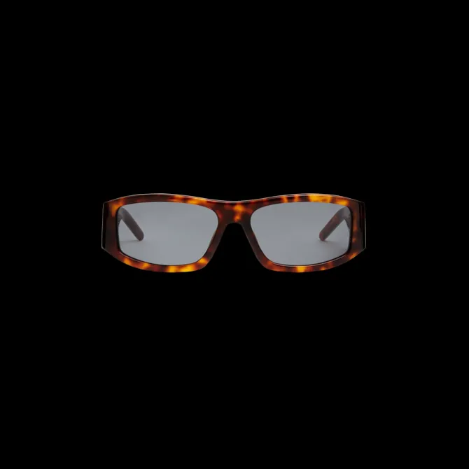 Tortoiseshell Rectangular Sunglasses