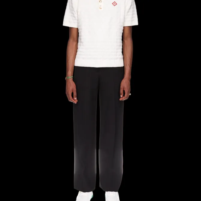 Triangle Boucle Polo Shirt