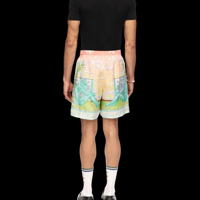 Vase Linen Shorts