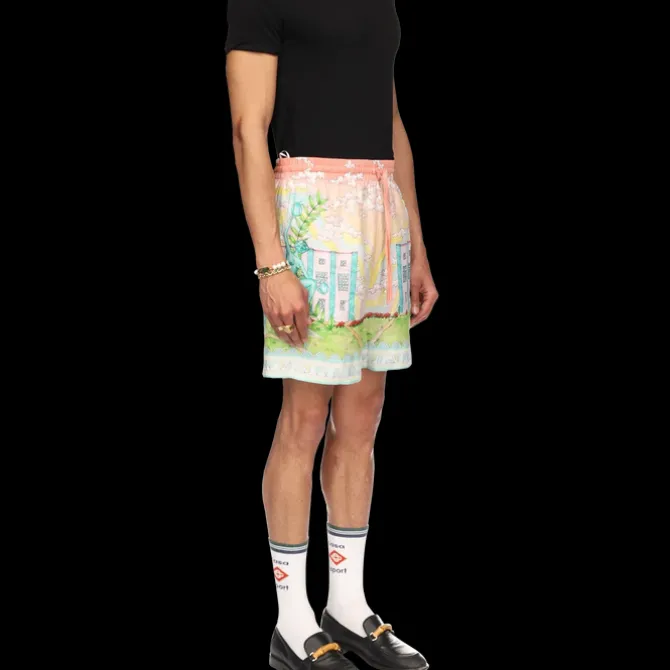 Vase Linen Shorts
