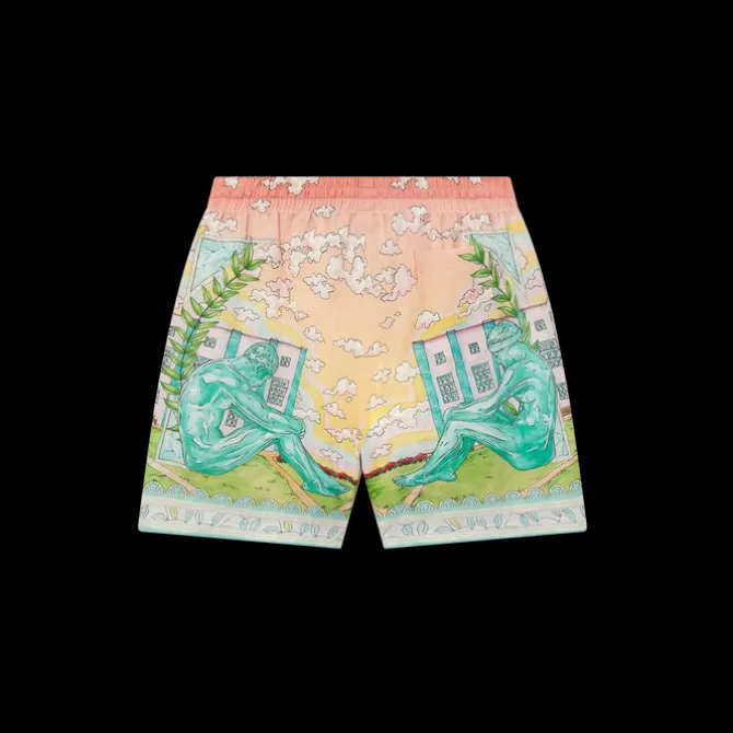 Vase Linen Shorts