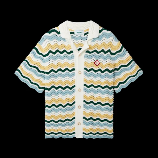 Wavy Boucle Shirt