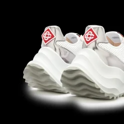 Women's Atlantis White & Chrome Sneaker