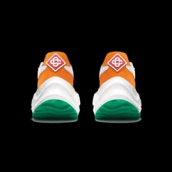Women's Atlantis White & Clay Orange Sneaker