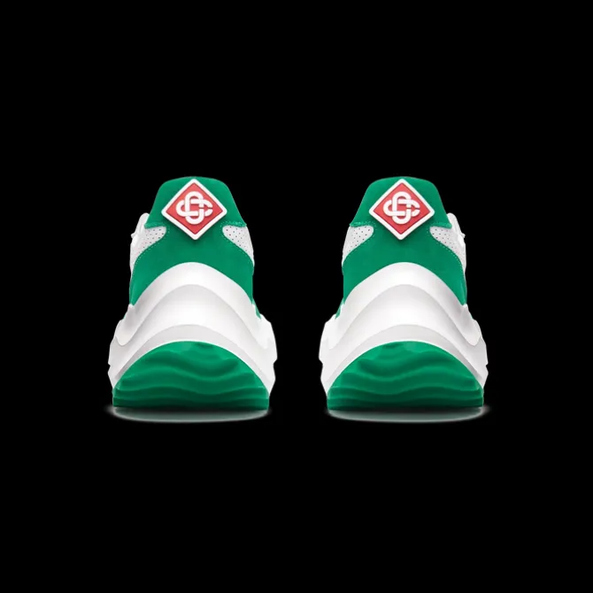 Women's Atlantis White & Tennis Green Sneaker