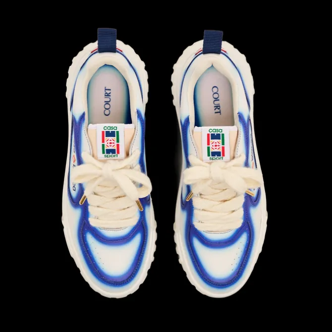 Women's Court Blue Fade Sneaker
