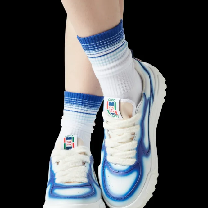 Women's Court Blue Fade Sneaker